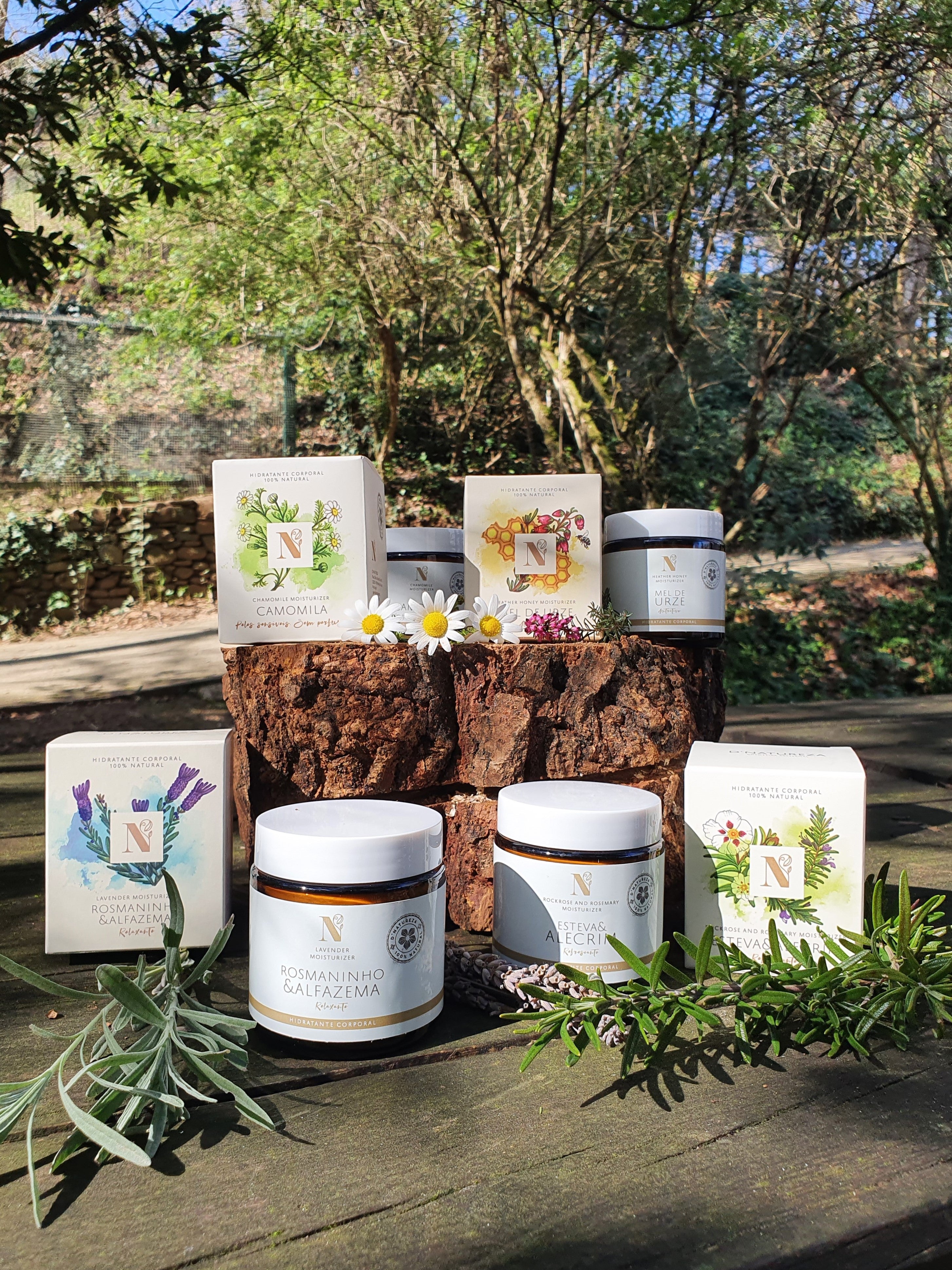 Hidratantes corporais