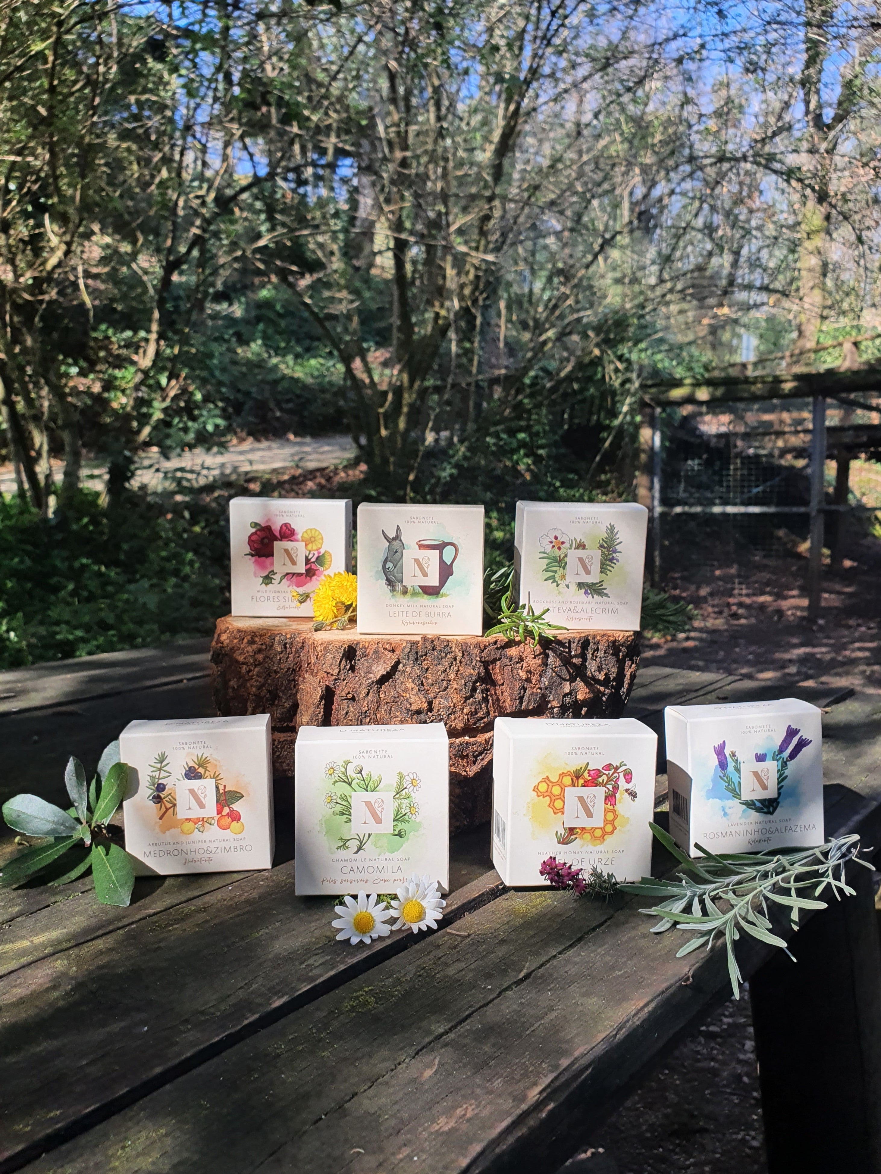 Sabonetes naturais