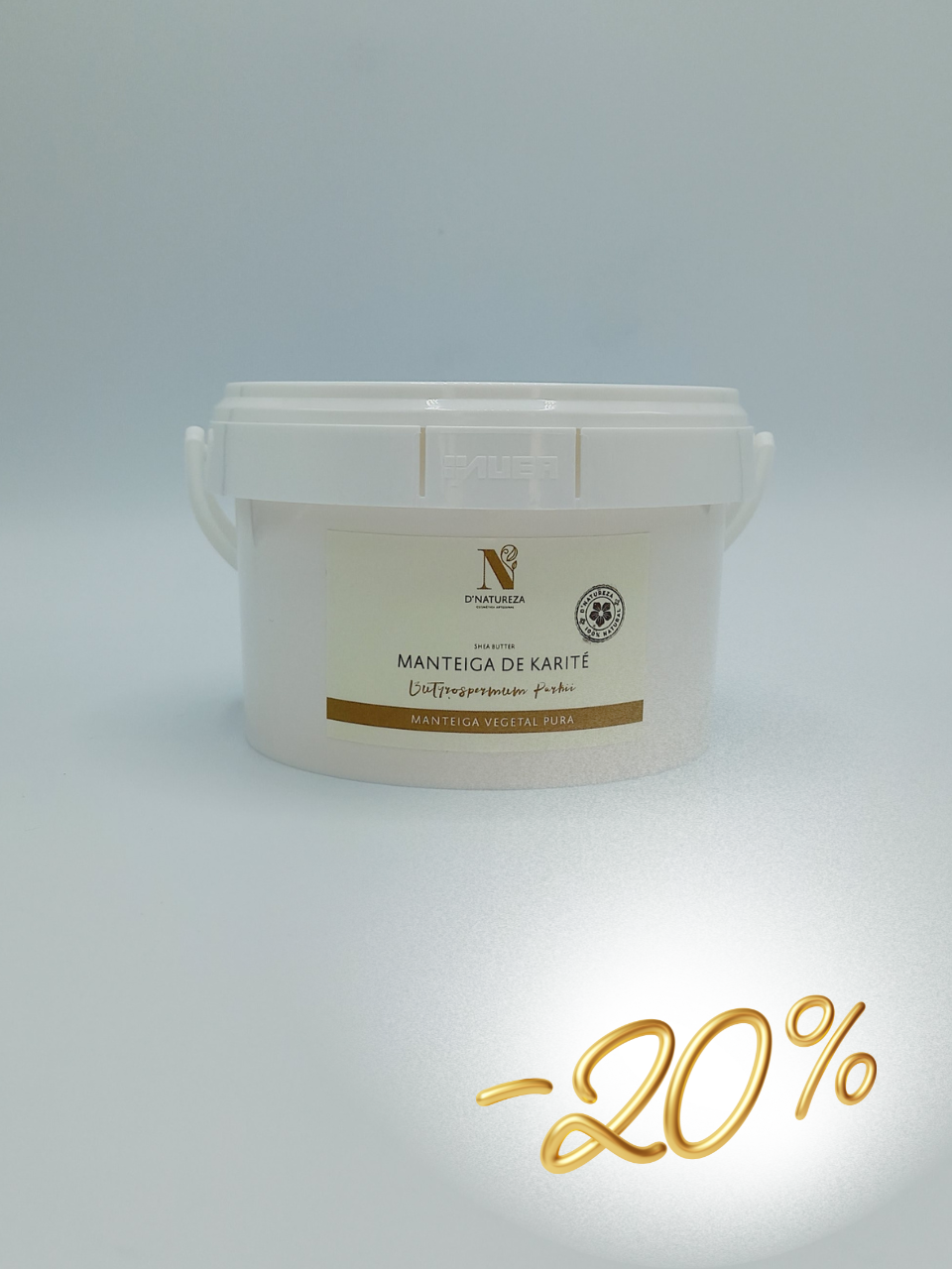 Manteiga de karité Crua - Aroma Natural 150g, 500g e 1000g