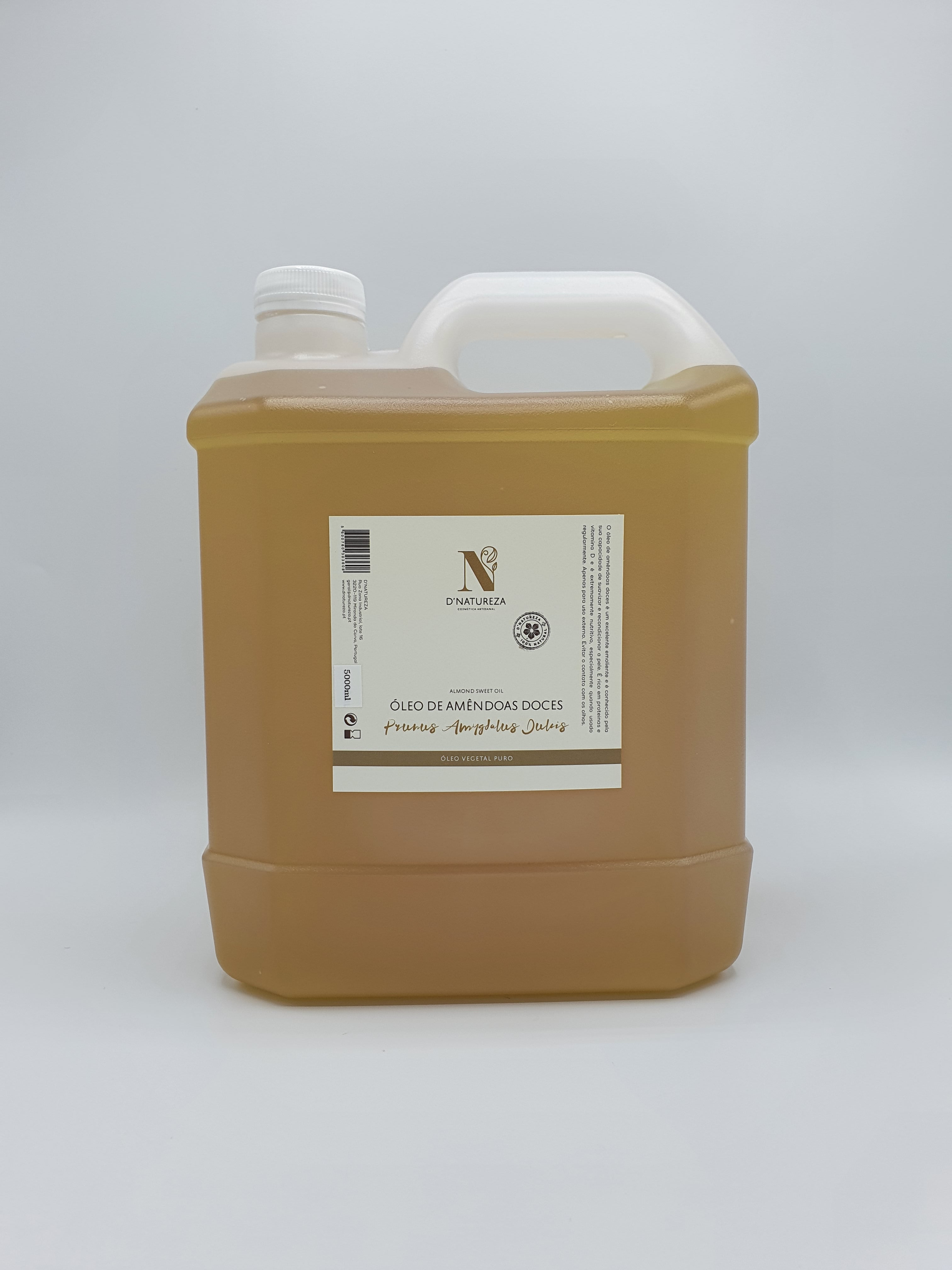 Óleo de amendoas doces 70ml, 500ml, 3L e 5L