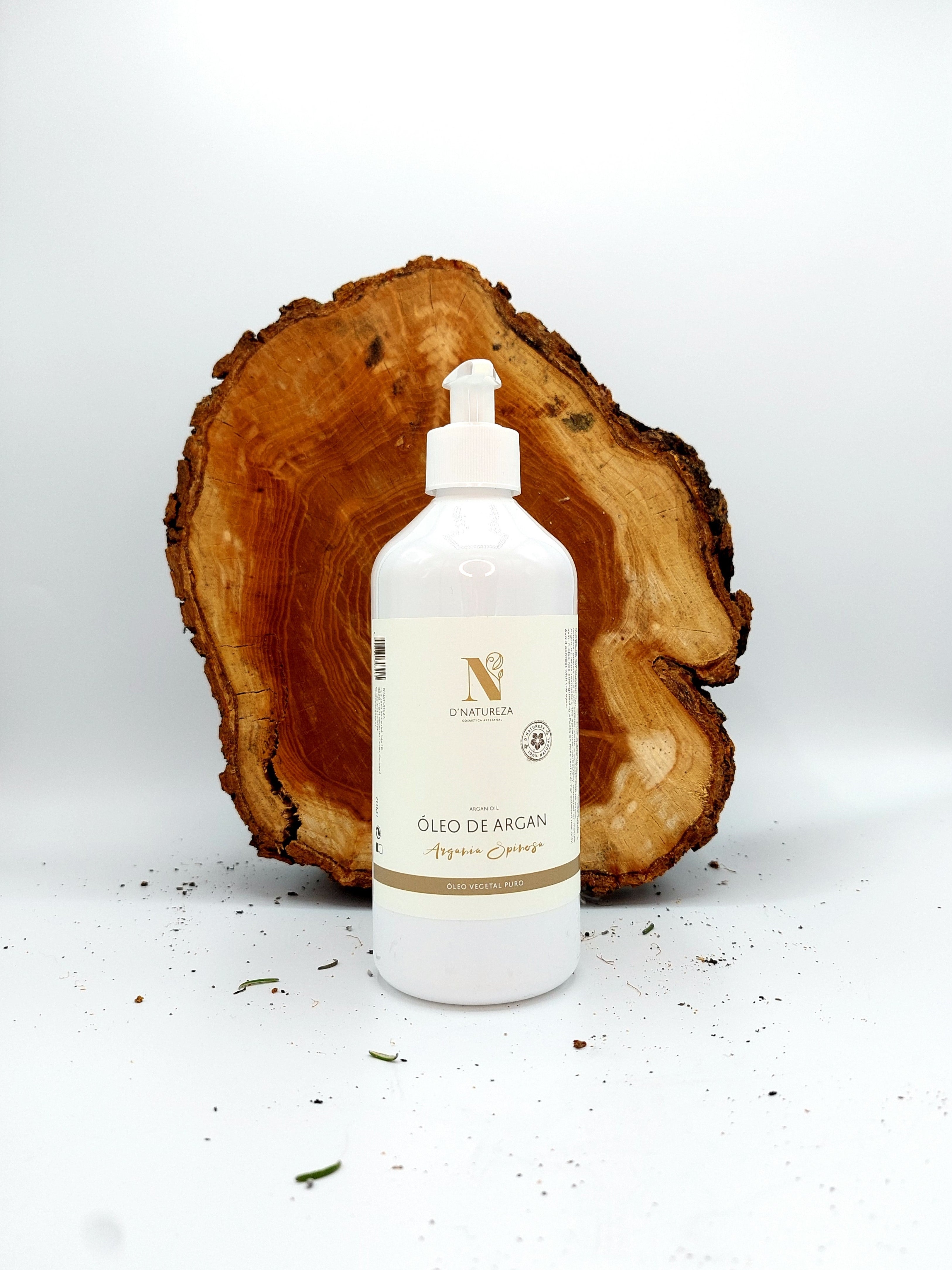 Óleo de argan 70ml e 500ml