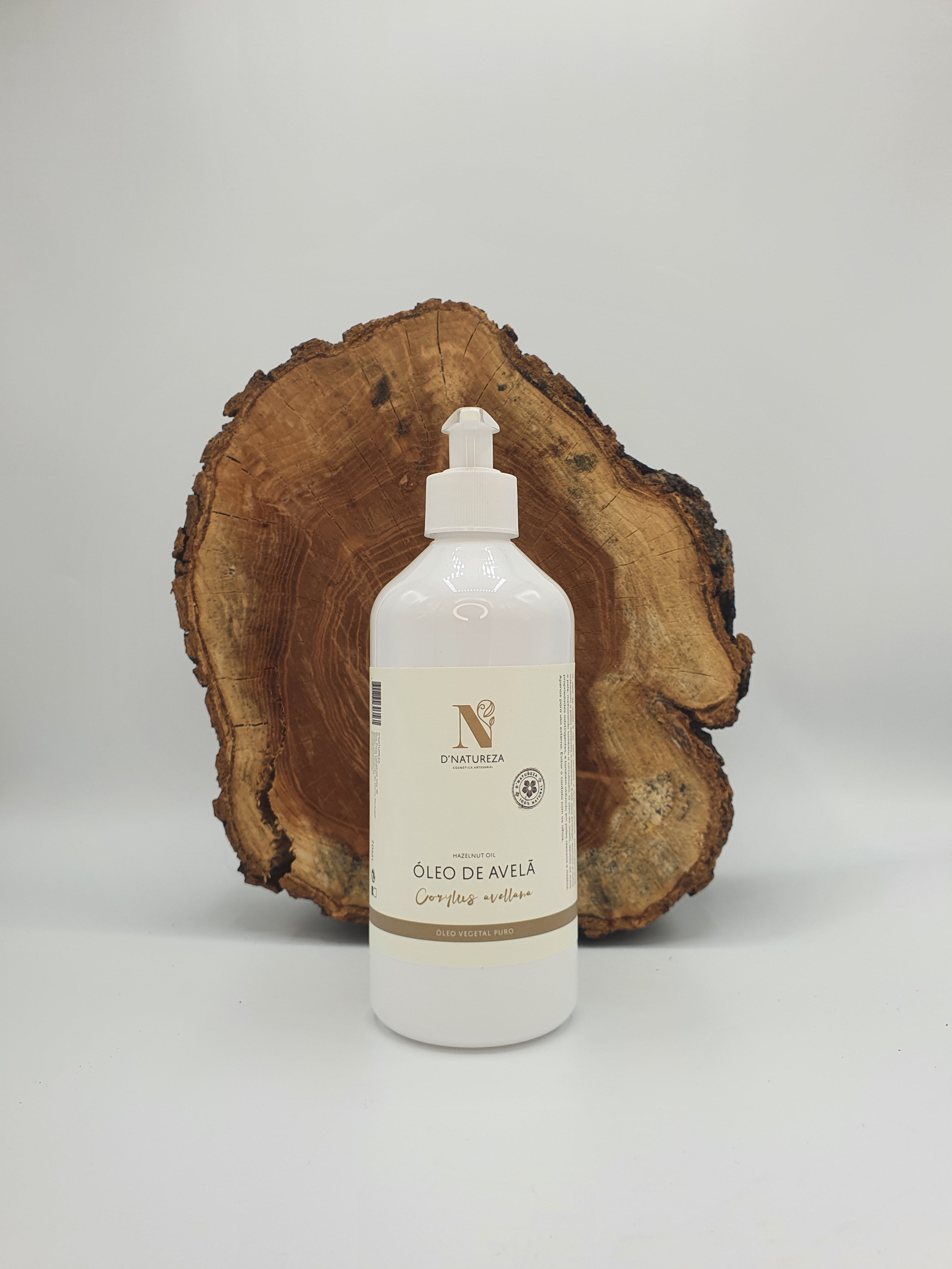 Óleo de avelã 70ml e 500ml