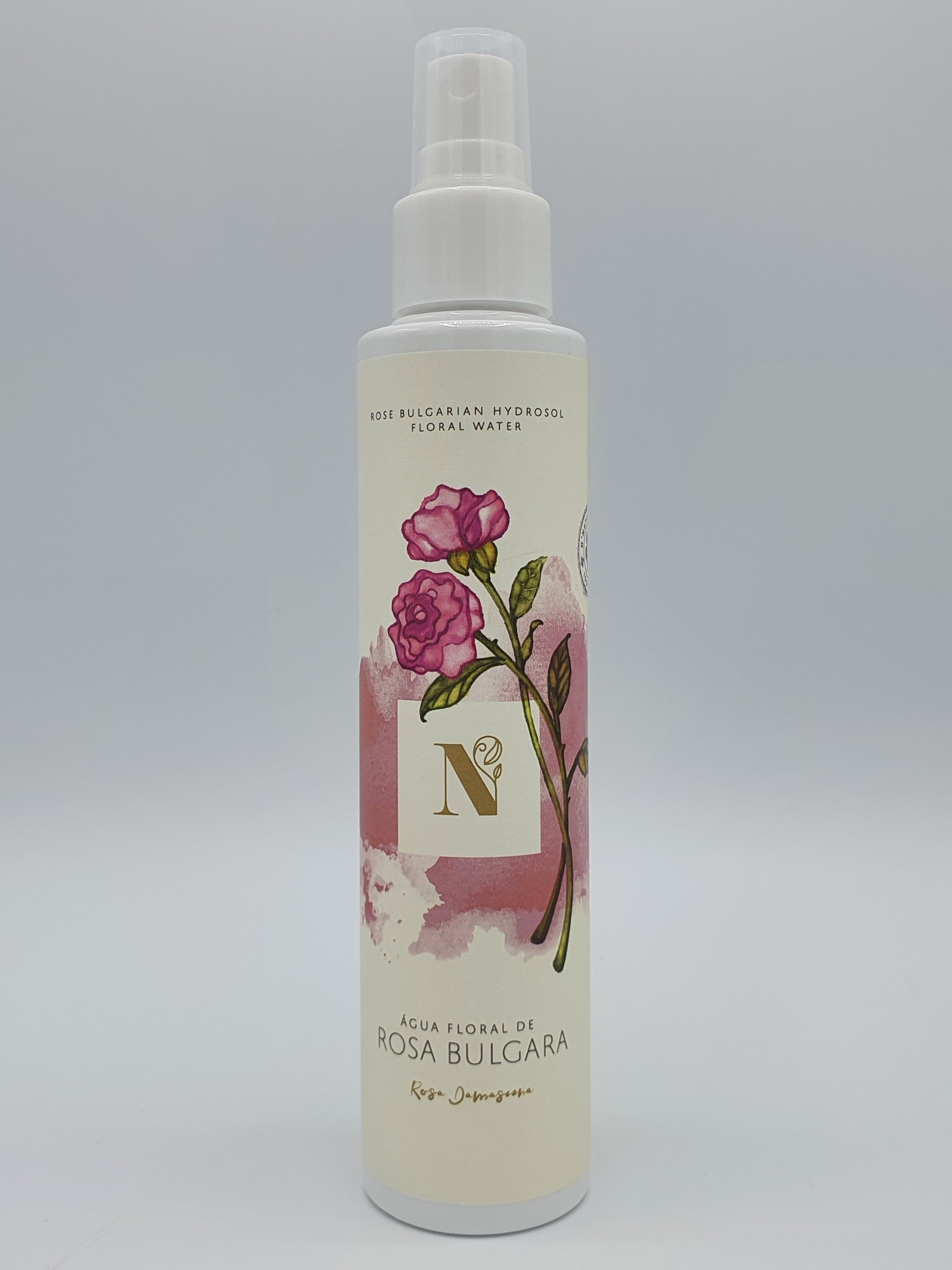Água floral de rosa búlgara