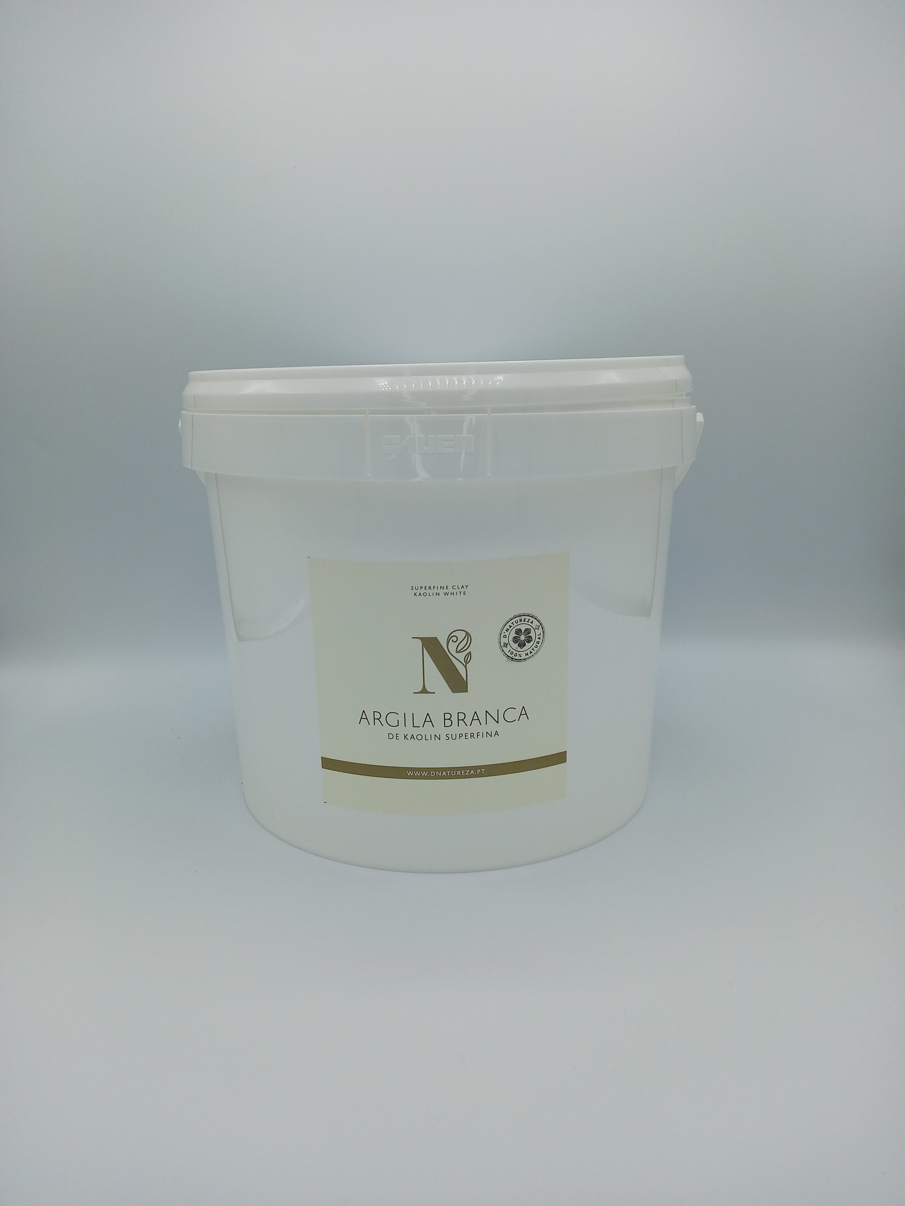Argila branca superfina kaolin 100g, 1Kg, 3Kg e 5Kg
