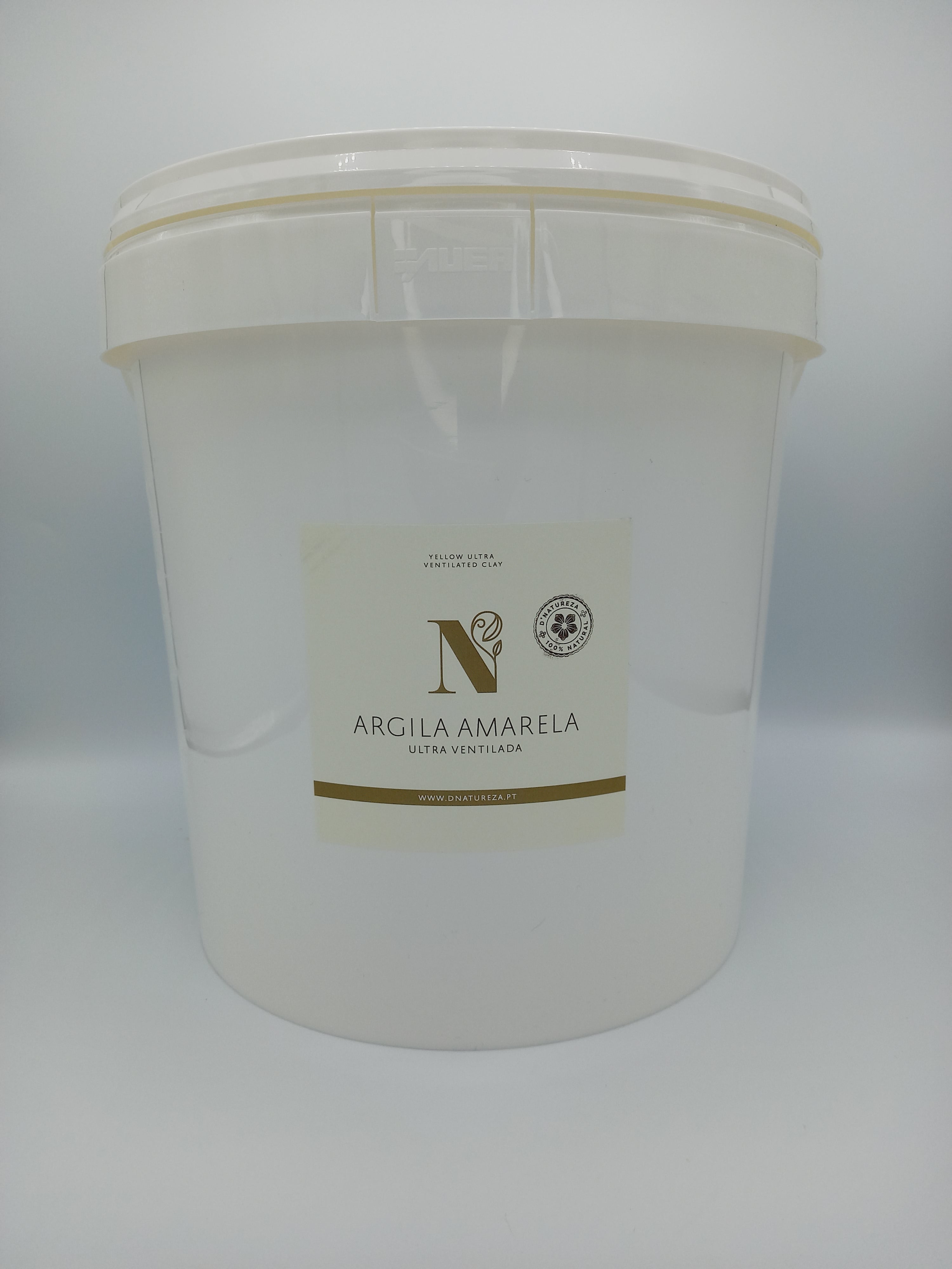 Argila amarela ultraventilada 100g, 1Kg, 3Kg e 5Kg