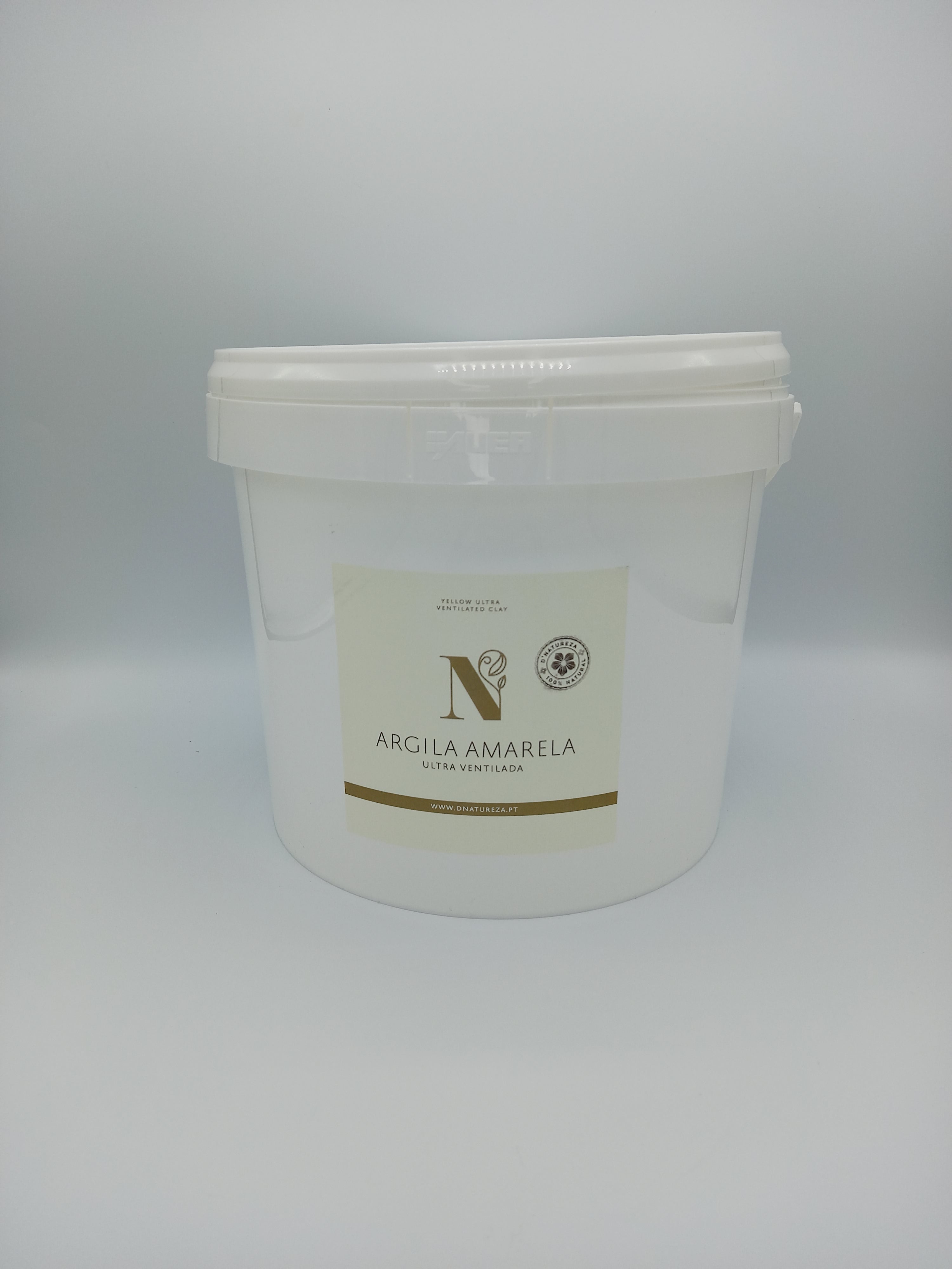 Argila amarela ultraventilada 100g, 1Kg, 3Kg e 5Kg