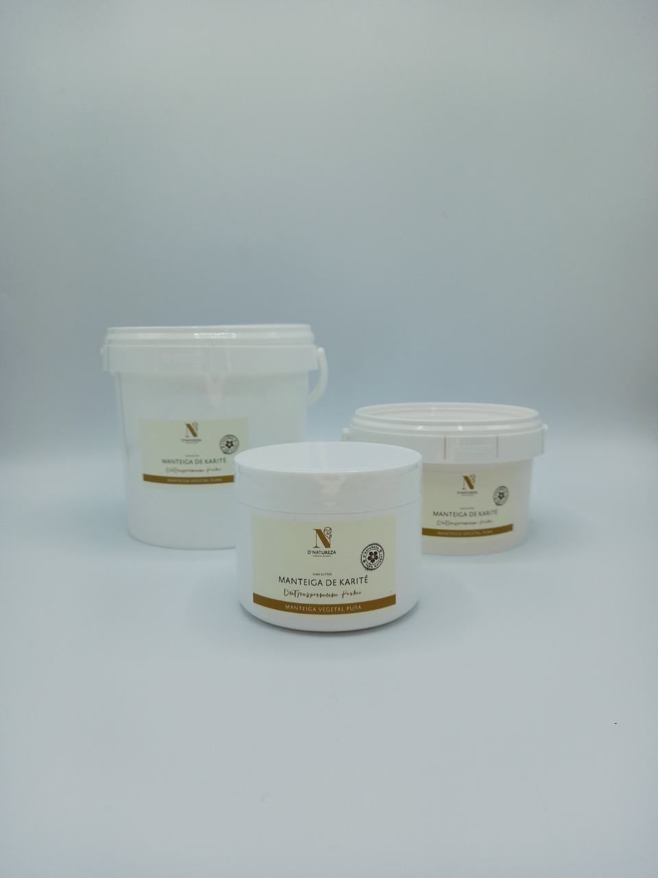 Manteiga de karité 150g, 500g e 1000g