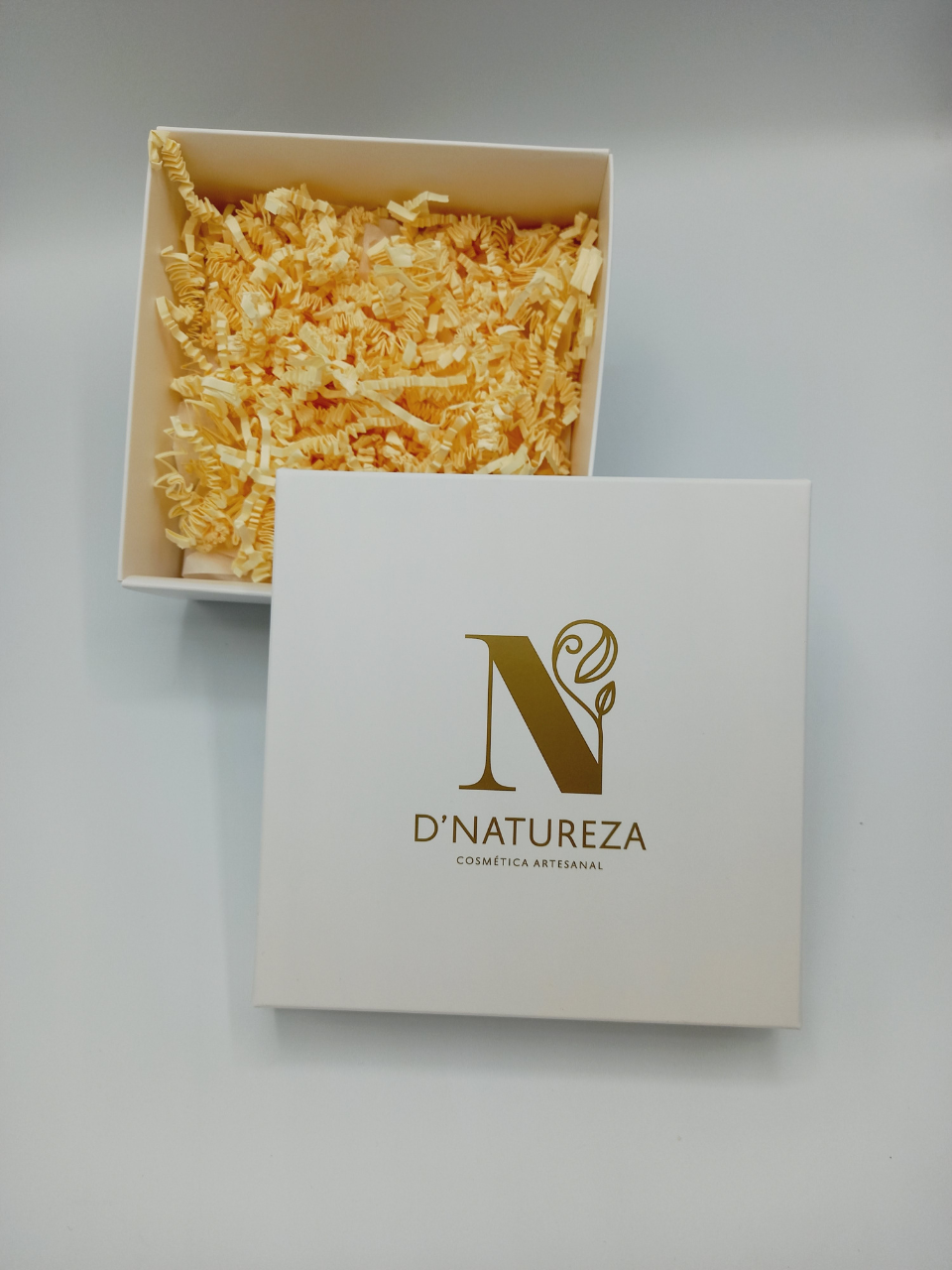 Caixas D'NATUREZA - 15x15x7cm; 22x22x9,5cm