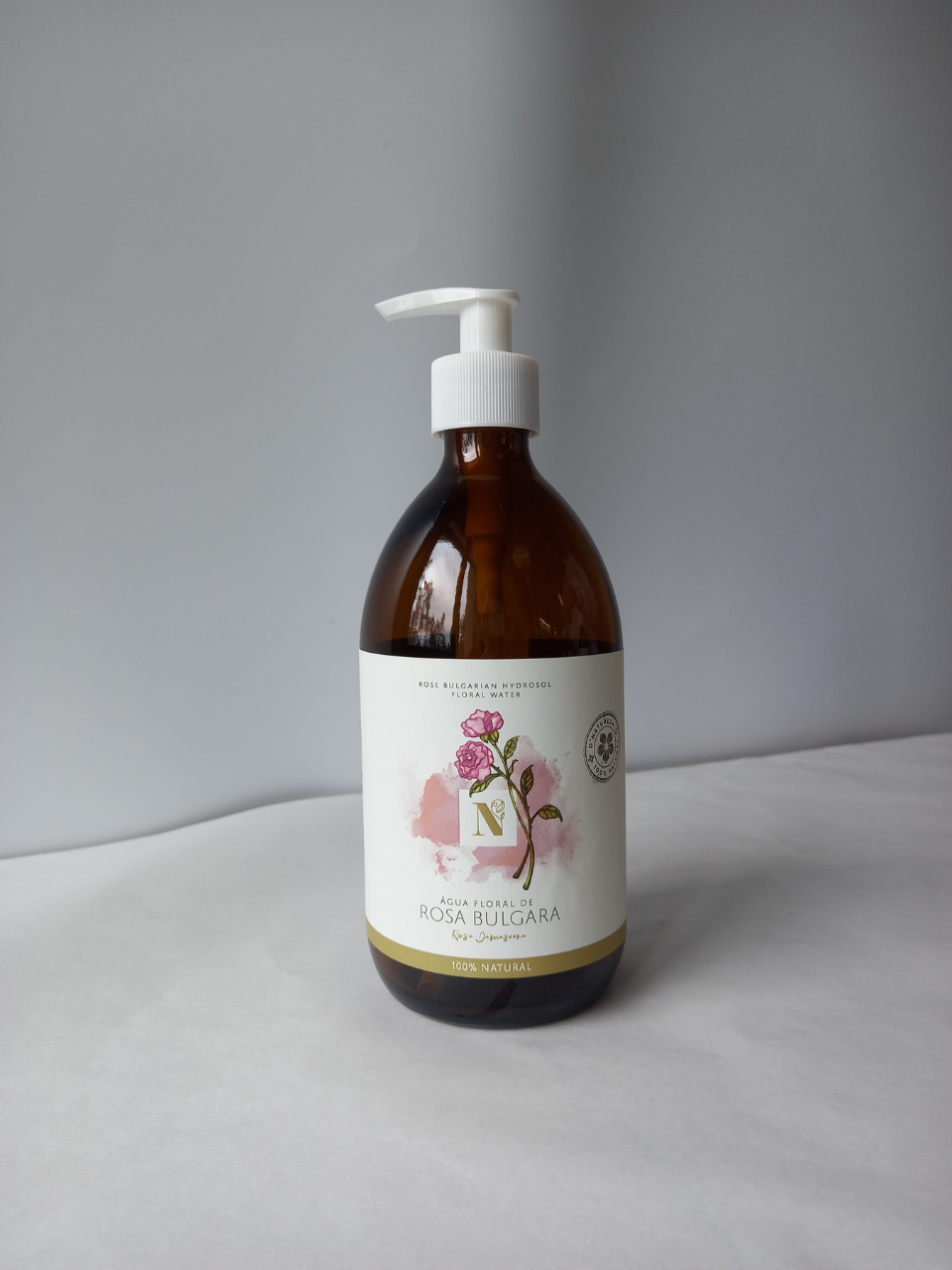 Água floral de rosa búlgara