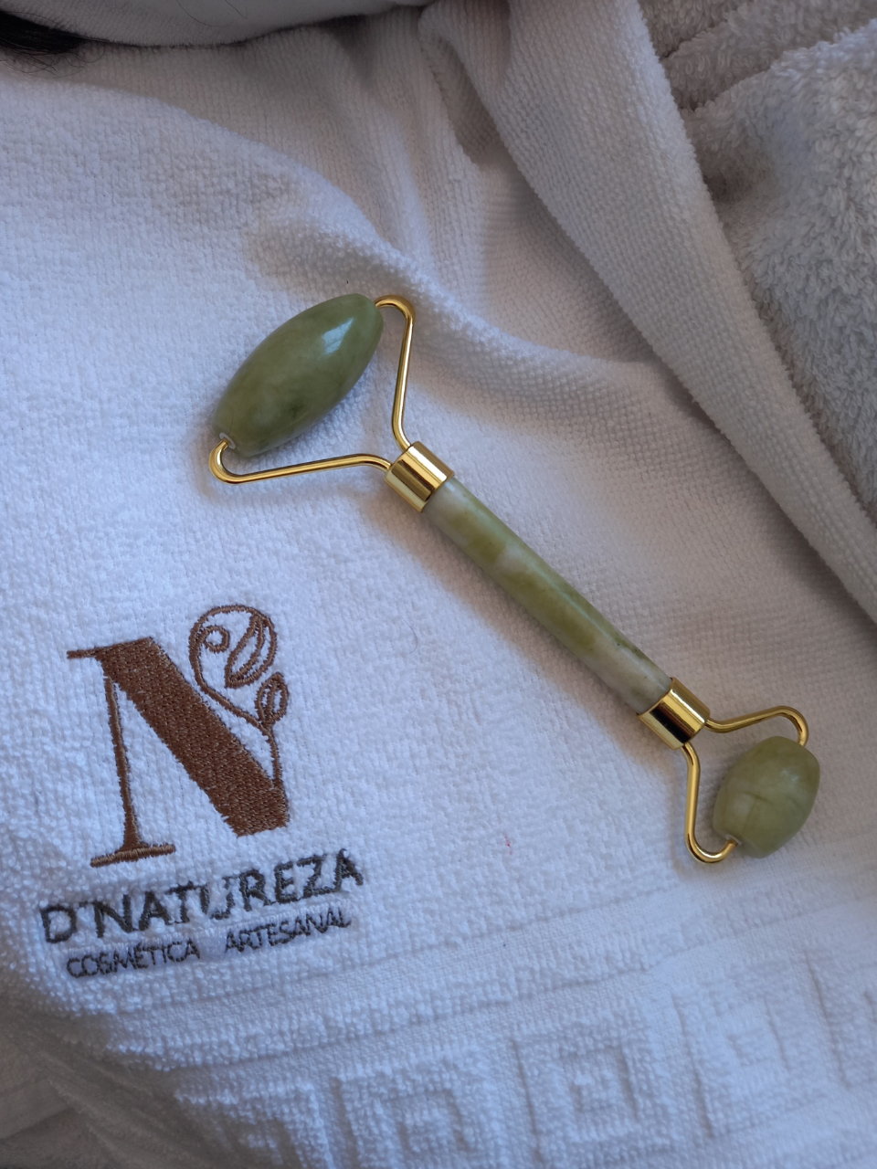 Massajador Facial Pedra Jade