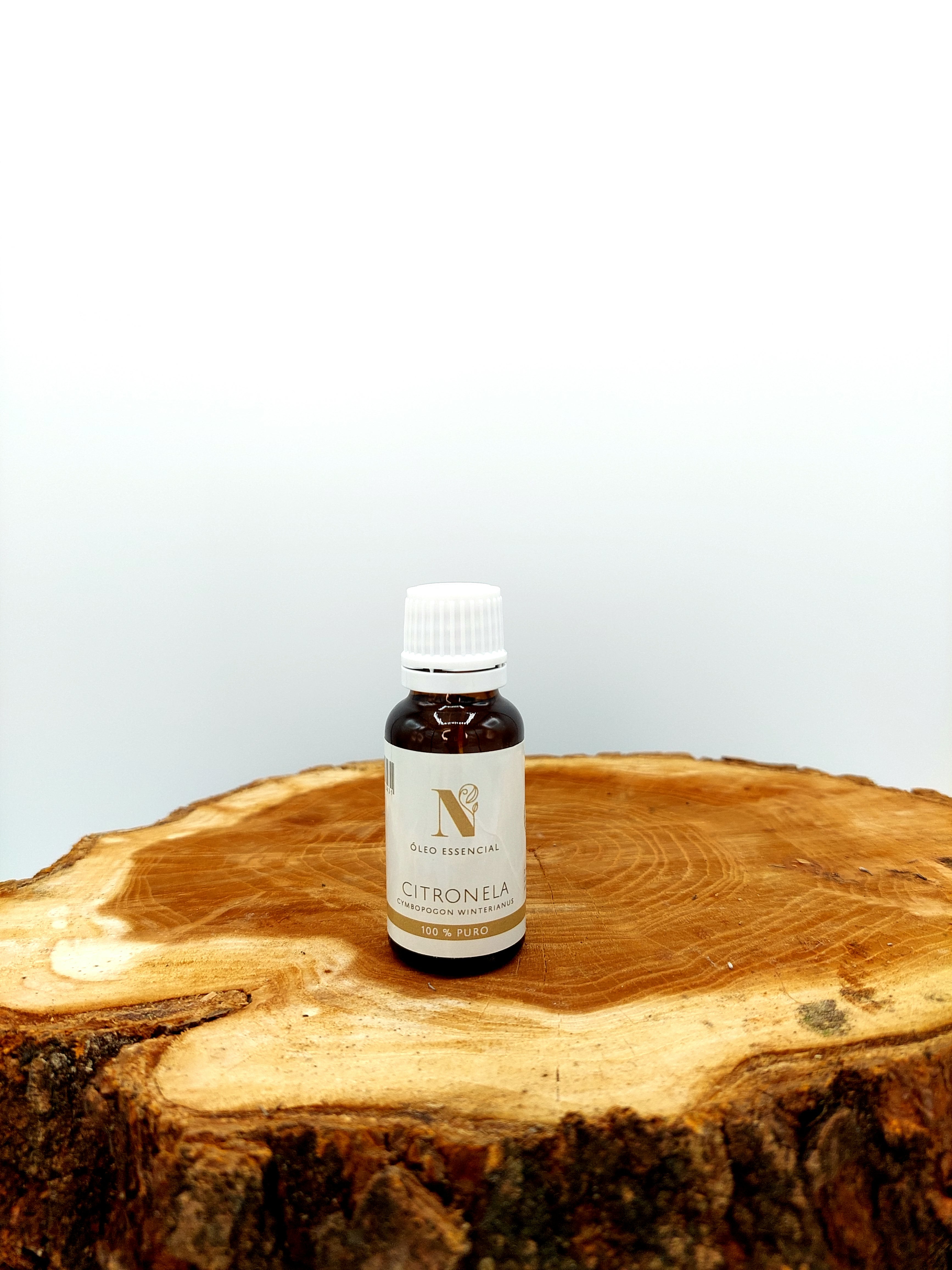 Óleo essencial de citronela (erva príncipe) 100% Puro- Cymbopogon Winterianus 20 ml