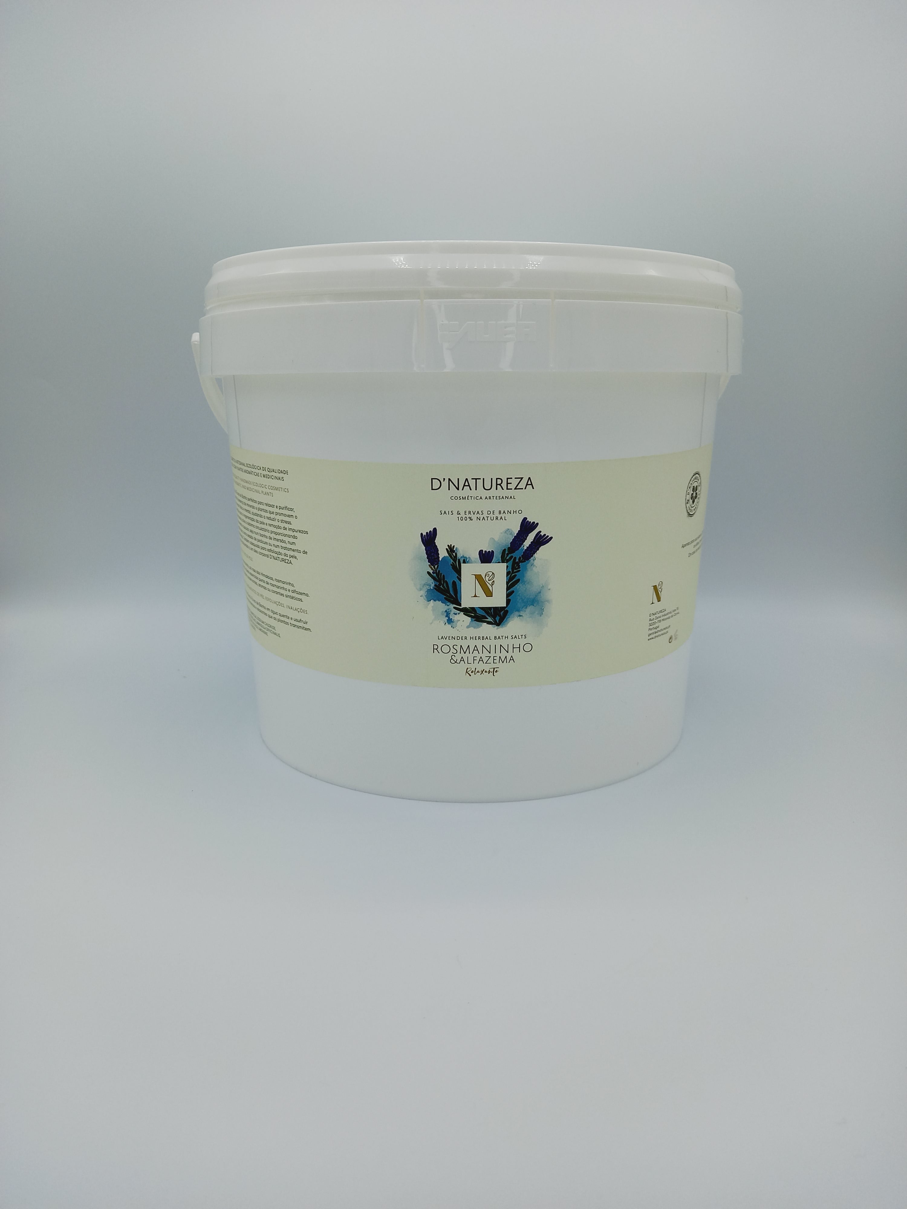 Sais & ervas de banho de rosmaninho e alfazema - 200g, 1Kg e 2,5Kg
