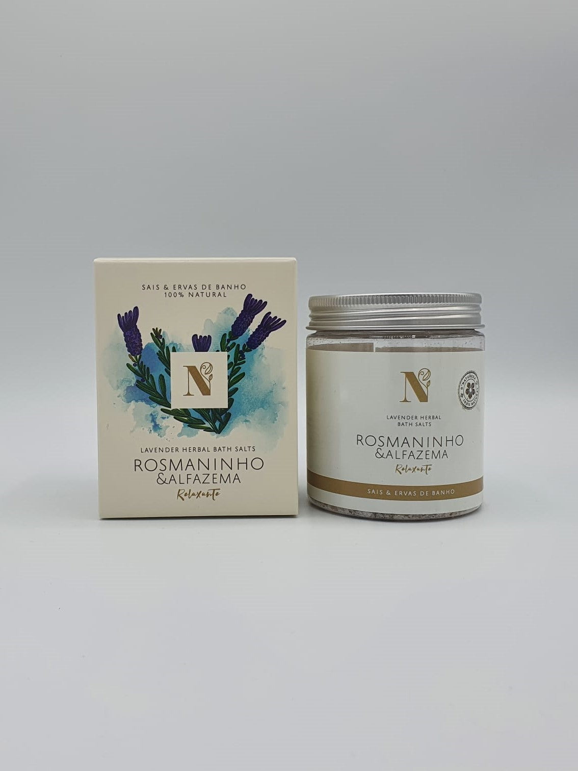 Sais & ervas de banho de rosmaninho e alfazema - 200g, 1Kg e 2,5Kg