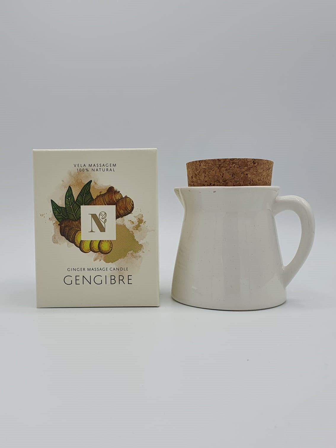 Vela de massagem de gengibre 120 ml