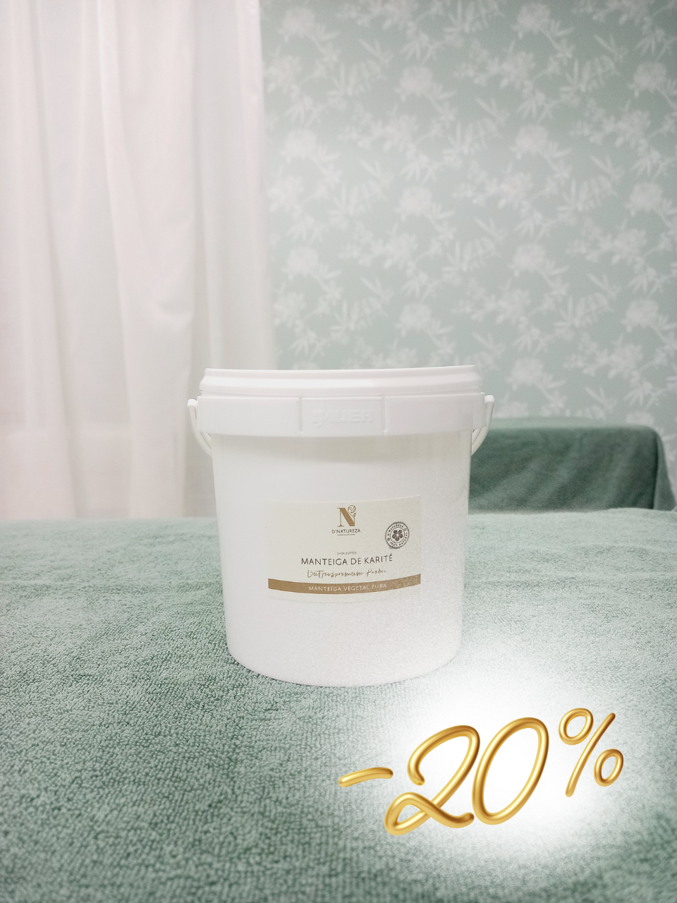 Manteiga de karité Crua - Aroma Natural 150g, 500g e 1000g