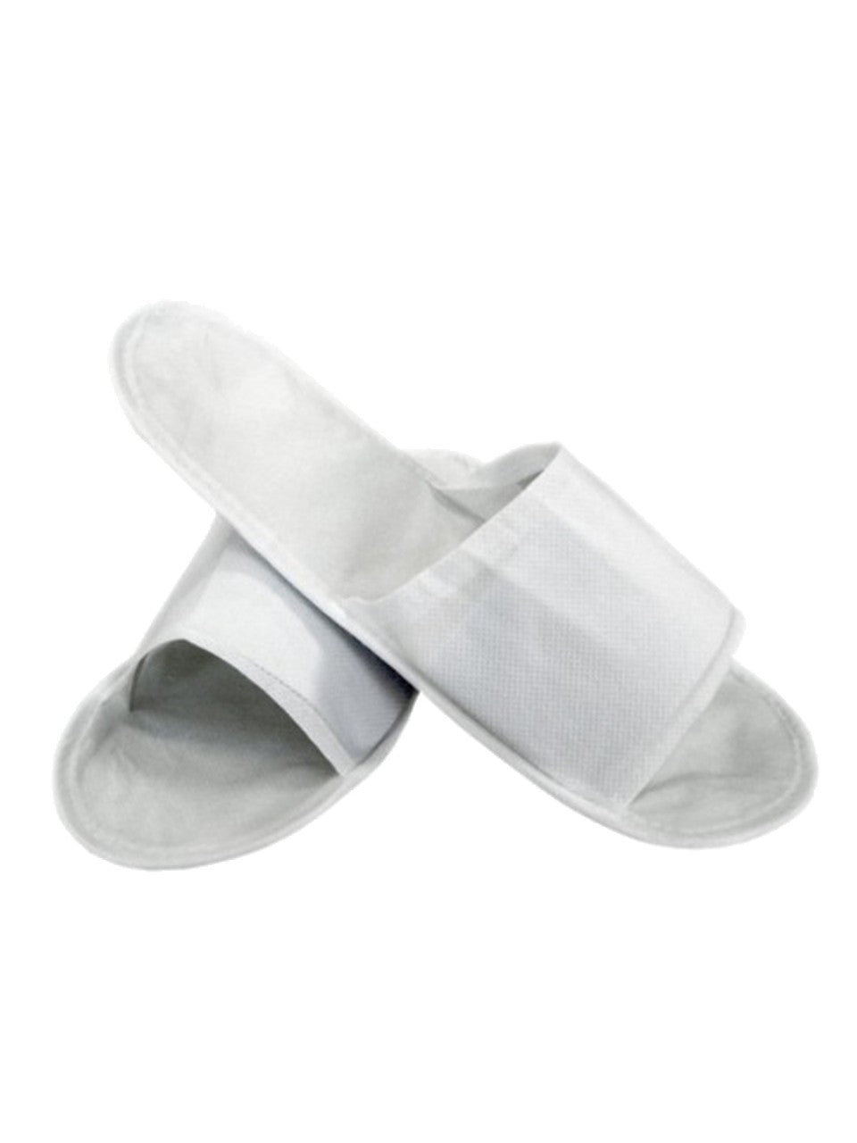 Chinelo descartável aberto em TNT branco